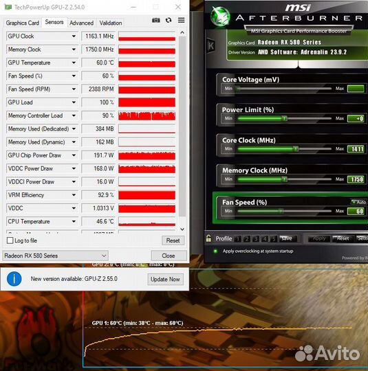 RX 580 Sapphire Nitro+ OC 4GB