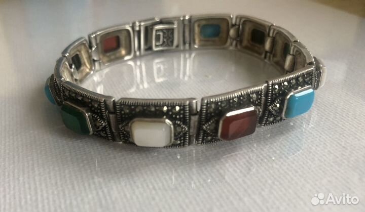 Браслет серебряный женский