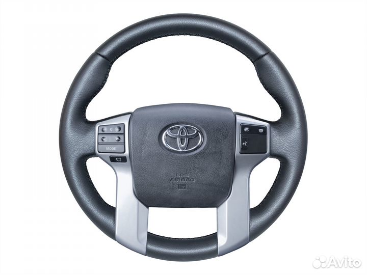 Оплетка на руль Toyota Land Cruiser Prado 150