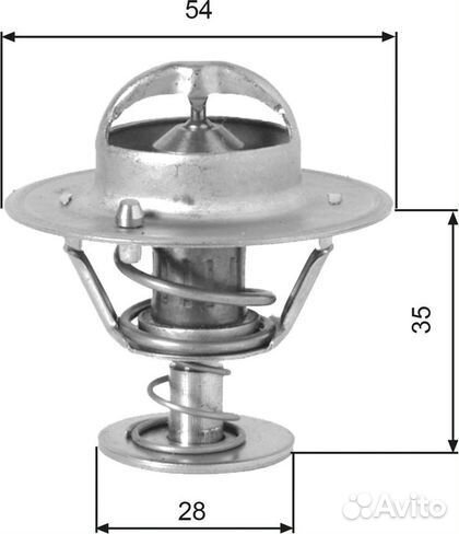 Термостат Peugeot 304 1969-1980