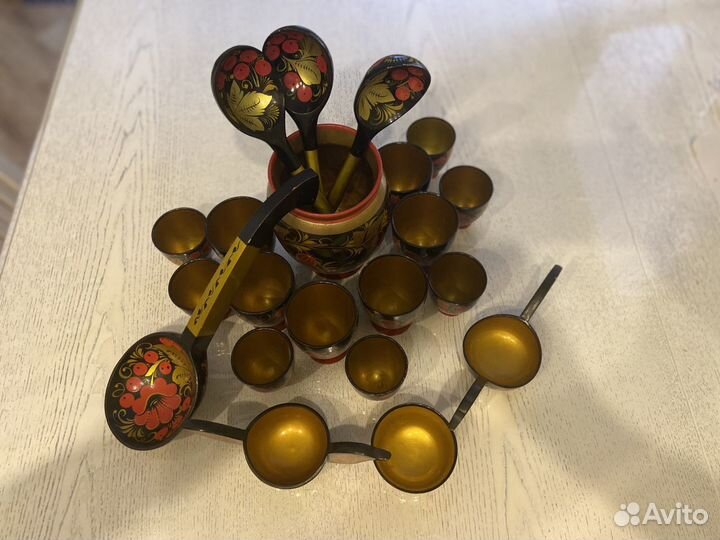 Посуда хохлома