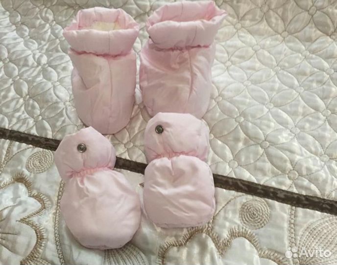 Зимний комбинезон для девочки