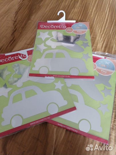 Зеркальный стикер Decoretto