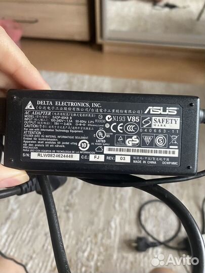 Блок питания для ноутбука asus
