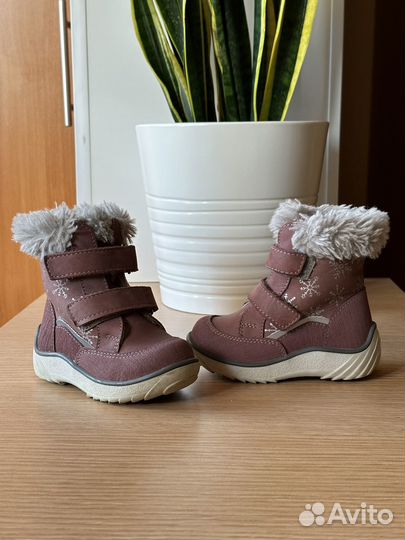 Зимние ботинки Котофей 22 размер