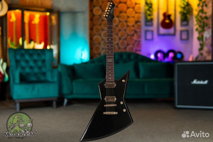 Chapman Guitars Ghost Fret Classic Manhattan Black