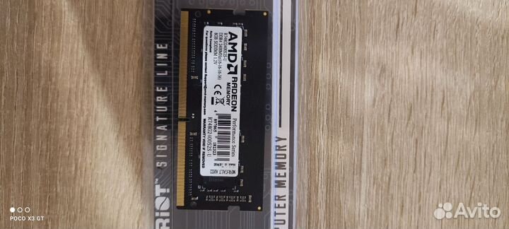 Оперативная память ddr4 8gb sodimm 2400