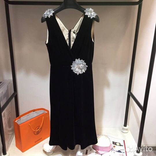 Бархатное платье D &G