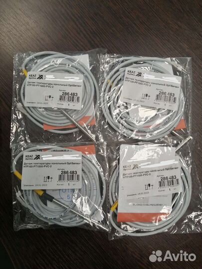 Датчик температуры OptiSensor HTF100-PT1000-PVC-2