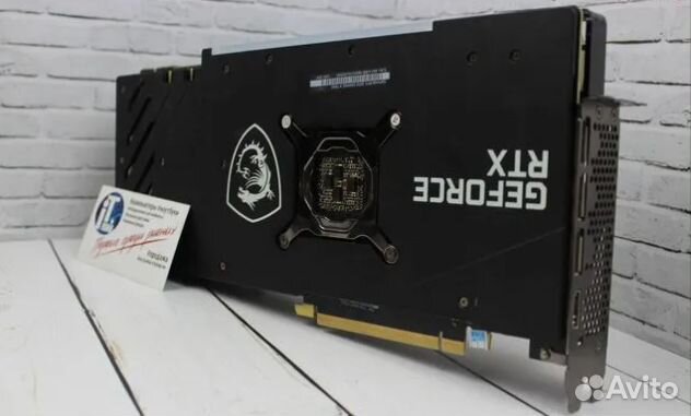 MSI RTX 3070 gaming X Trio (+гарантия 6 месяцев)