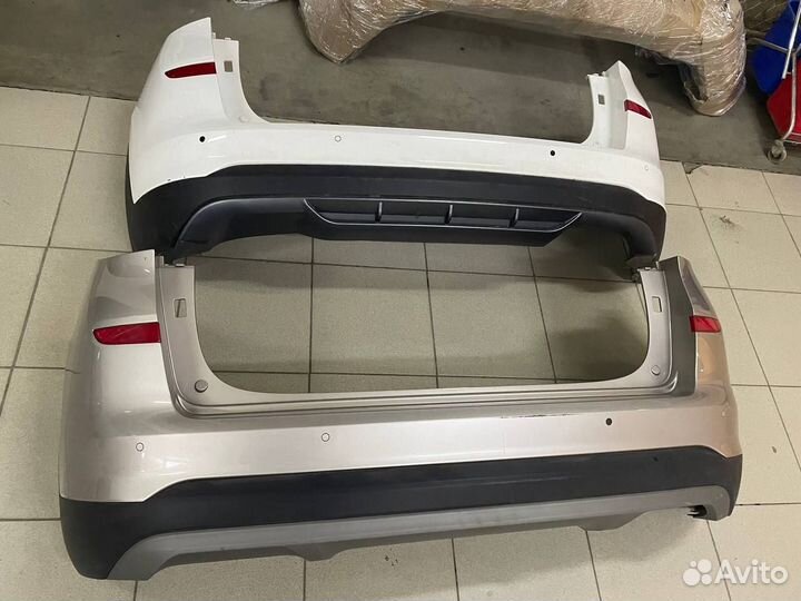 Хендай туксон 3 Бампер задний в сборе