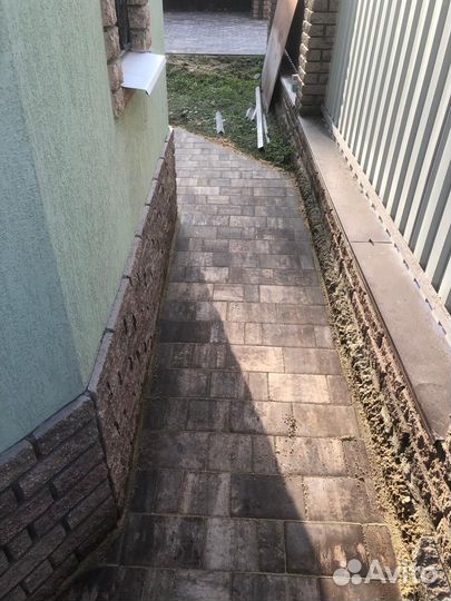 Укладка тротуарной плитки