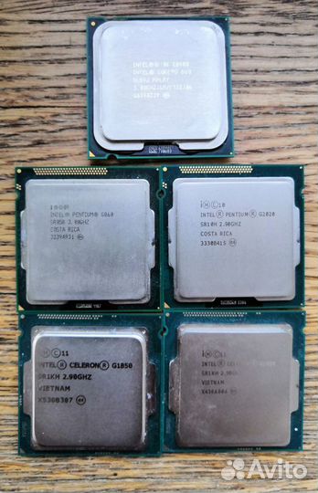 Процессоры Intel LGA 775 / 1156 / 1150 / 1155