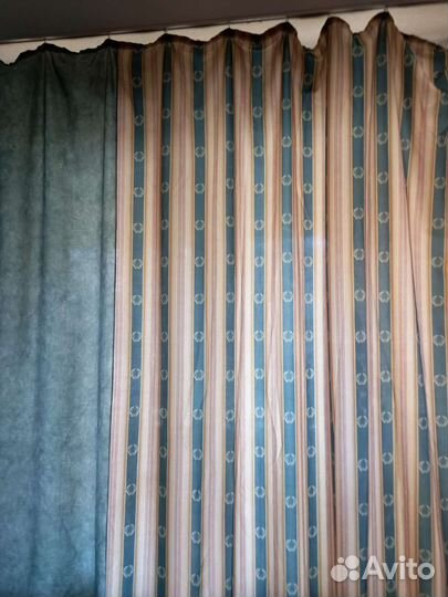 Шторы с ламбрекеном бу