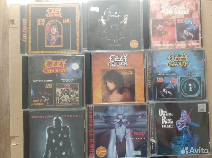 Зарубежный рок, джаз, поп на CD