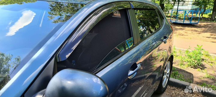 Каркасные шторки на Kia Rio 3