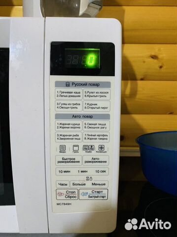 Микроволновая печь LG конвенция гриль