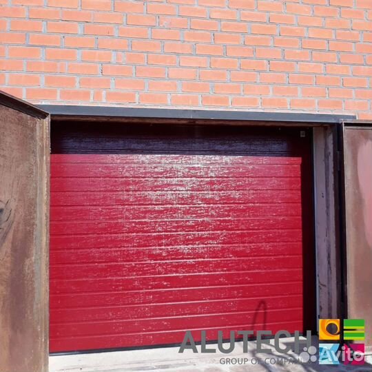 Гаражные ворота alutech