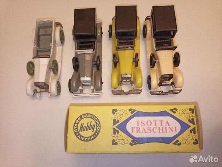 Сувенирные машинки СССР, Англия, Польша 1:43