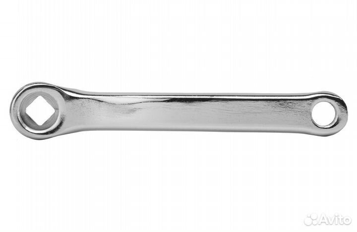 Шатун для велосипеда левый под ромб 165 мм стально