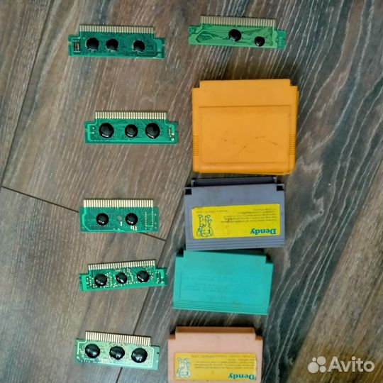 Картриджи dendy из 90х