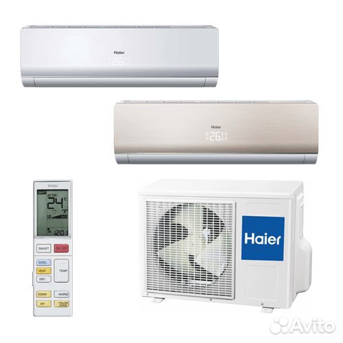 Сплит-система inverter Haier Lightera/монтаж