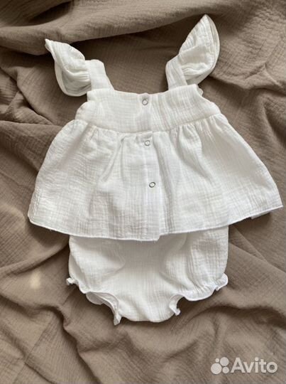 Блумеры (трусики на подгузники) и туника