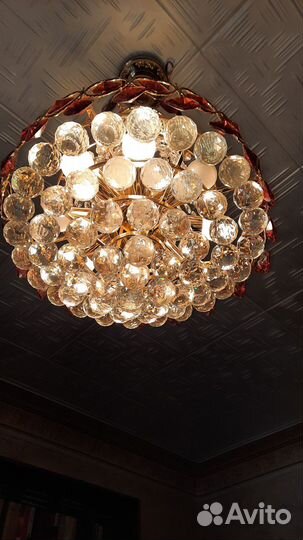 Люстра хрустальная