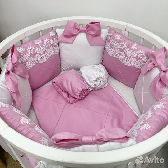 Бортики в кроватку новые