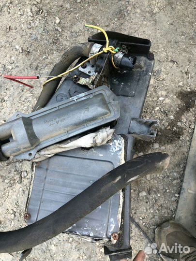 Вентилятор, радиатор печки на LDV