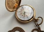 Старинные Золотые Карманные Часы Германия 1890-х г