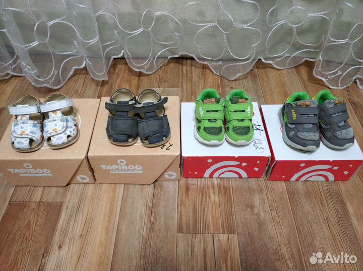 Сандалии Tapiboo и кроссовки Reike 20, 21 размер
