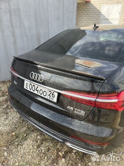 Спойлер на audi a6 c8