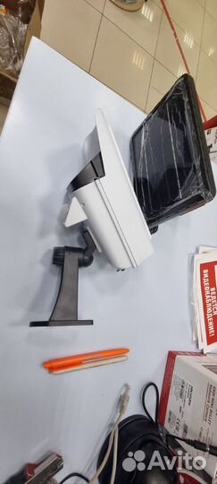 Прожектор с солнечной батареей муляж камеры