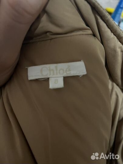 Пуховик chloe оригинал