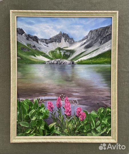 Картина маслом пейзаж 