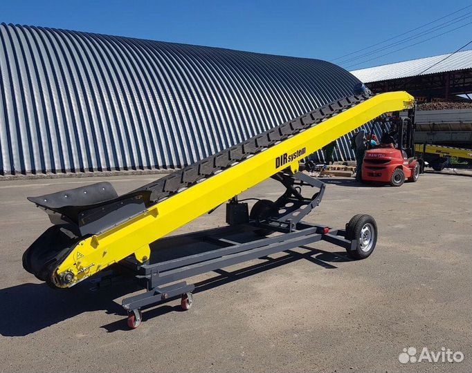 Транспортер ленточный наклонный (4м, 6.5м)