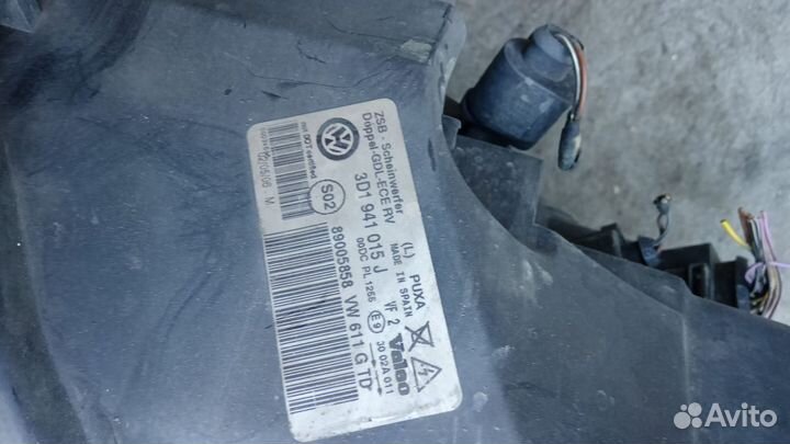 Фары Volkswagen Phaeton