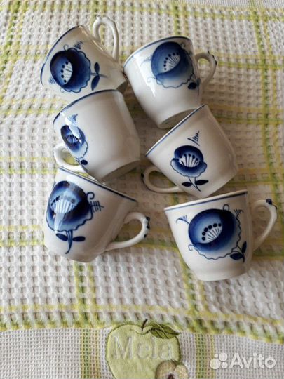 Чашки Гжель новые