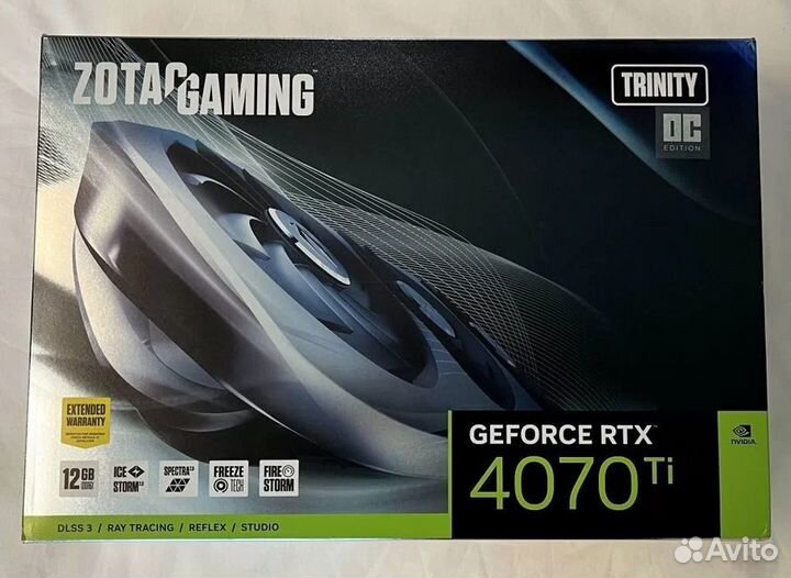 Rtx 4070ti zotac trinity