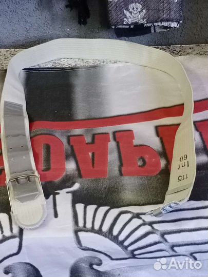 Редкий финский армейский, парадный ремень, новый