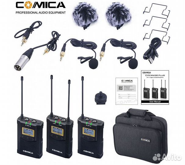 Петличная радиосистема Comica CVM-WM100 plus (A)