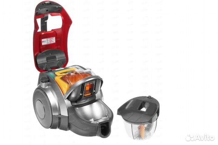 Пылесос LG VK89689HU красный
