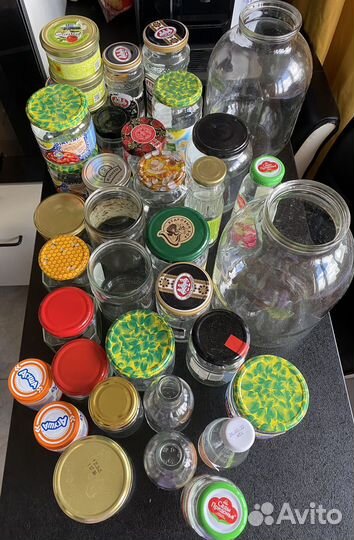 Банка стеклянная для консервирования
