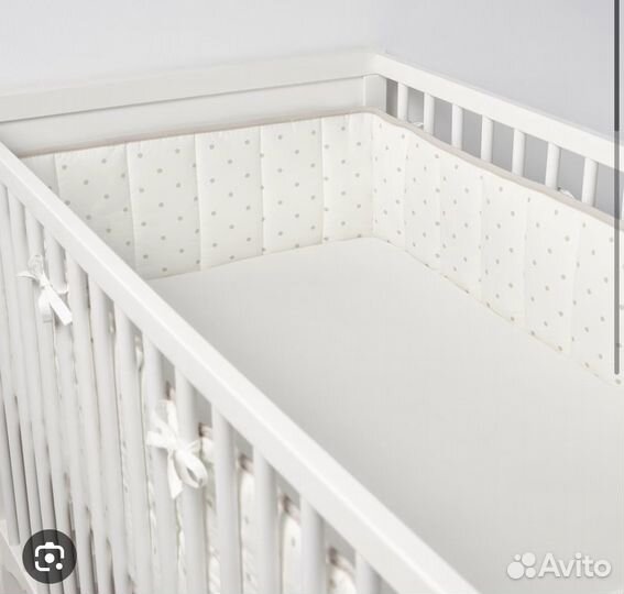 Новые бортики икея в детскую кроватку IKEA