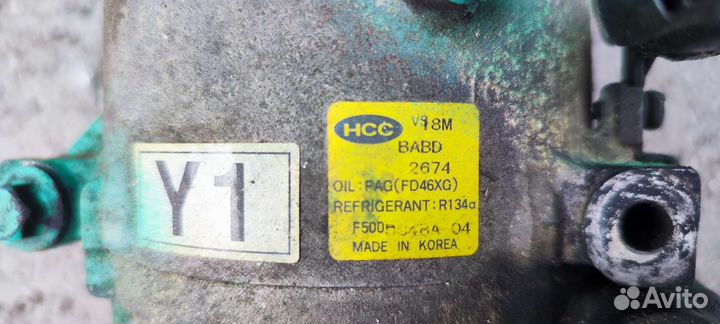 Компрессор кондиционера hyundai/kia