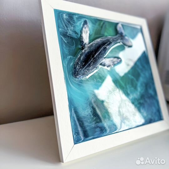 Панно ручной работы из эпоксидной смолы