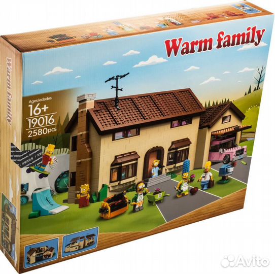 Конструктор Симсоны 2580 дет. T19016