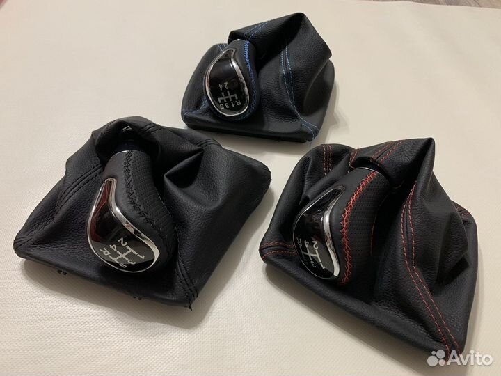 Ручка кпп с чехлом в стиле Веста