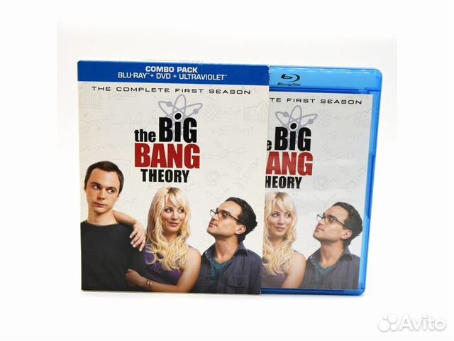 Сезон 1 Теория большого взрыва 2 Blu-Ray англ.язык